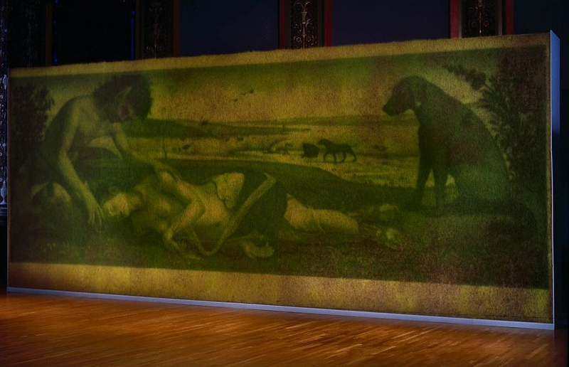 Illustration for article titled Is "Stay-Green Grass" The Artist's Medium Of The Future?